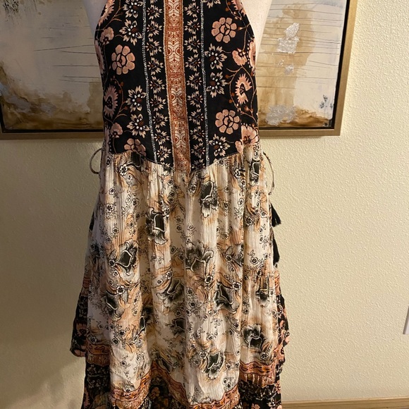 We The Free by Free People Casablanca slip dress size XS TP BOHO Hippy dress ~ - Picture 12 of 14